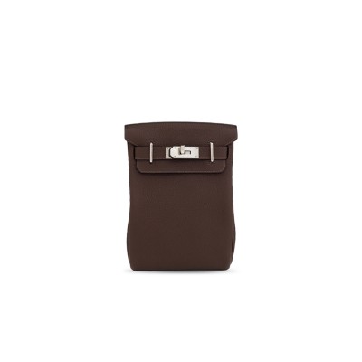 HERMES HAC A DOS TOGO CALFSKIN SHOULDER BAG (28*18*8cm) 